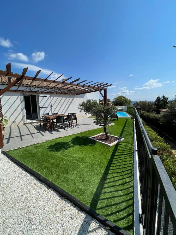 Villa Avec Piscine Кюэр Экстерьер фото